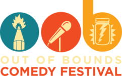 Out of Bounds Comedy Festival logo